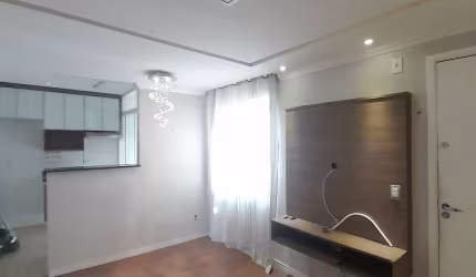 Aluga-se Apartamento, 02 dormitórios com móveis planejados, Santa Teresa