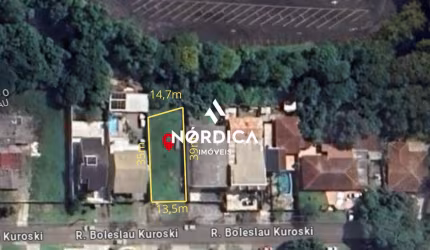 Terreno de 493,80m² à venda - ZR3-T no Mossunguê