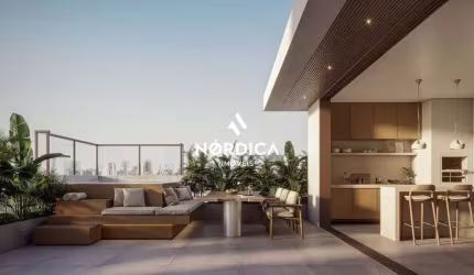 Cobertura duplex com ampla sacada gourmet e 3 quartos no Água Verde