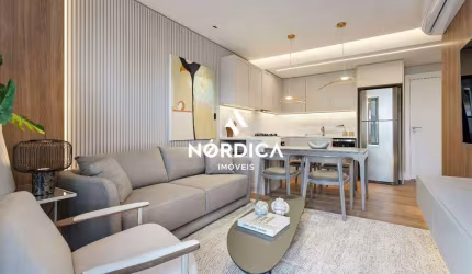 Apartamento 2 quartos com vista para o Parque Barigui!