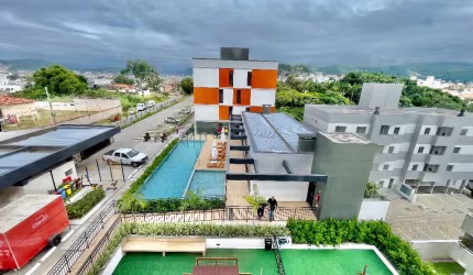 Apartamento em São José, Santin  Home Clube com 2 dormitórios