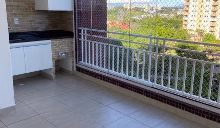 Apartamento para locação no Aquarius! 2 suítes e varanda gourmet.