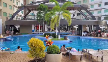 Apartamento para venda com 01 quarto Riviera Park em Caldas Novas GO