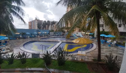 Apartamento para venda com 01 quarto Residencial Águas da Fonte em Caldas Novas  GO