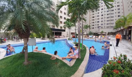 Apartamento a venda com 01 quarto no privé boulevard  em Caldas Novas GO