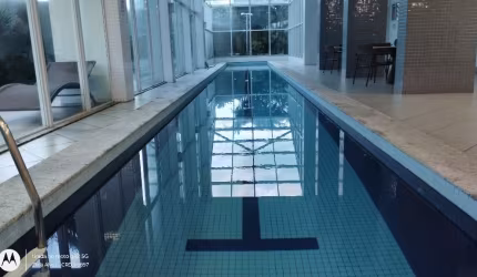 Apartamento para locação, 1 quarto e sala, em Patamares, mobiliado.