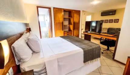 Lindíssimo Flat em Ponta Negra com VISTA PARA O MAR!