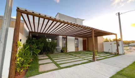 Lindíssima Casa em Condomínio Fechado em Tabatinga RN