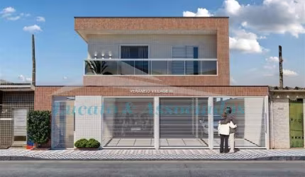 Casa em Condomínio à Venda em Praia Grande-SP, Bairro Antártica, 2 Quartos, 1 Banheiro, 1 Vaga de Garagem - 43,96 m²