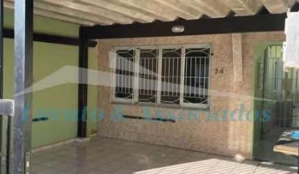 Casa Comercial para Venda ou Locação em Praia Grande-SP, Bairro Boqueirão: 2 quartos, 1 sala, 1 banheiro, 2 vagas de garagem - 90m²