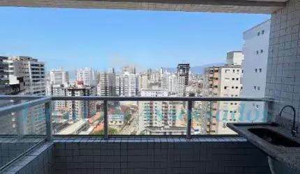 Apartamento à venda em Praia Grande-SP: 1 quarto, 1 suíte, 1 sala, 2 banheiros, 1 vaga, 51,77 m² - Imperdível no Campo da Aviação!