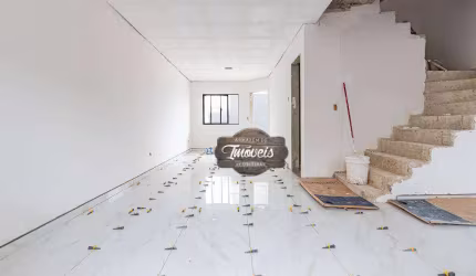 Sobrado com 3 dormitórios à venda, amplo terraço com lavabo e área para jacuzzi, ,  por R$ 660.000 - Tingui - Curitiba/PR