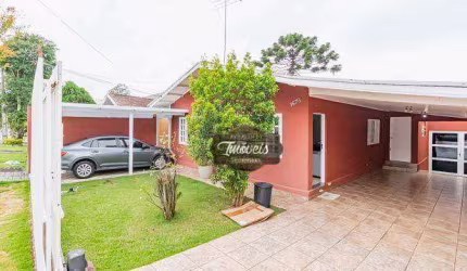 Casa Térrea à venda, terreno 480 m² com duas casas (comercial e residencial), perto super Condor, Boa Vista, Curitiba/PR