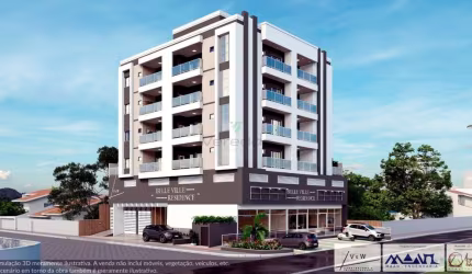 Apartamento com 2 quartos à venda na Avenida Emilia Ramos, 67, XV de Novembro, Tijucas por R$ 695.000