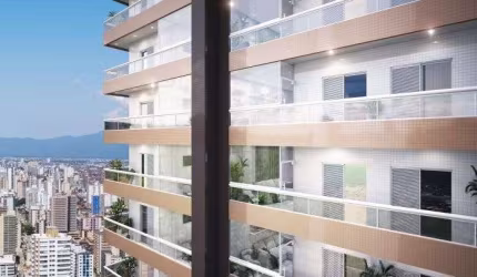 Apartamento à Venda em Praia Grande, 2 dormitórios, Boqueirão - R$719 mil