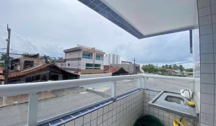 Apartamento à Venda em Praia Grande, 2 dormitórios, Mirim - R$330 mil