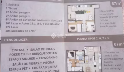 Apartamento com 2 quartos à venda na Canadá, 7, Jardim Samambaia, Praia Grande, 62 m2 por R$ 469.000