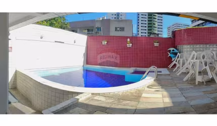Apartamento para Aluguel de 2 Quartos com Suíte, Dependência Completa e Lazer em Boa Viagem, Recife