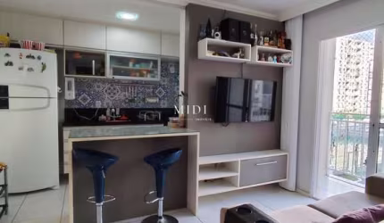 Apartamento 2 quartos com móveis planejados no Villaggio Laranjeiras