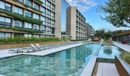 Apartamento no Livin Resort Atlântida, 02 dormitórios/suíte, 02 vagas