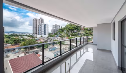 Apartamento novo com 3 quartos 2 vagas e sacada gourmet bairro Fazenda Itajaí
