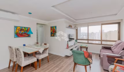 APARTAMENTO SEMI MOBILIADO, ANDAR ALTO!