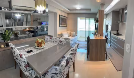 Apartamento com 2 quartos/dormitórios no bairro Praia João Rosa, em Biguaçu- SC
