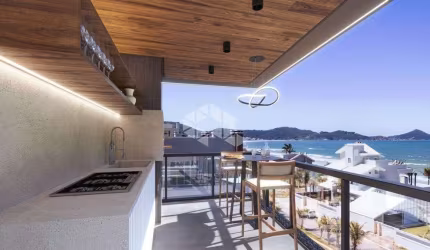 Apartamento frente mar com dois quartos no Canto Grande em Bombinhas SC
