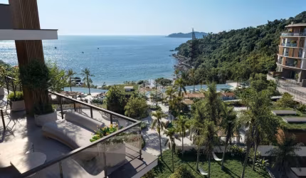 Apartamento com três quartos na praia do Ribeiro em Bombinhas SC