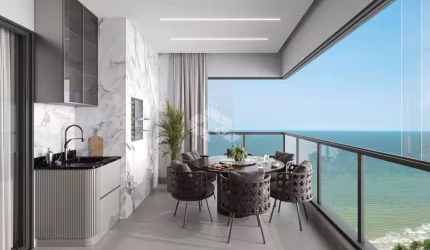 Apartamento próximo a Praia de Perequê
