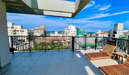 Cobertura duplex com 4 suites no canto grande em Bombinhas SC
