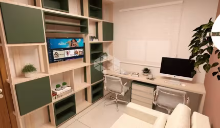 Apartamento à venda com 02 dormitórios novos, no bairro Camobi em Santa Maria. Financiável Minha Casa Minha Vida.