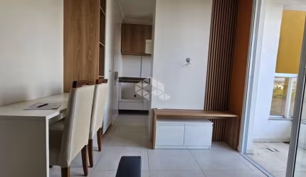 Apartamento 1 dormitório com sacada e churrasqueira, vaga de garagem à venda no bairro centro de Santa Maria