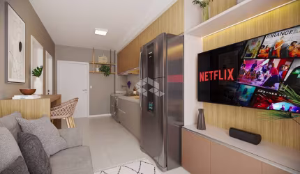 Apartamento de 01 dormitório na planta em Camobi Santa Maria