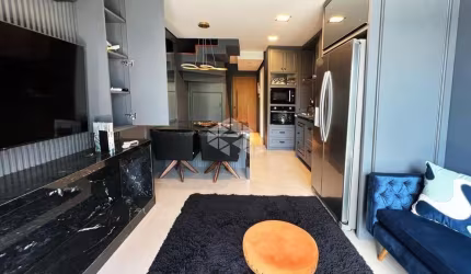 Apartamento no Centro de Canela mobiliado com 1 suíte