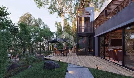 Apartamento de 2 dormitórios sendo 2 suítes, localizado no Residencial Vista do Vale em Gramado.