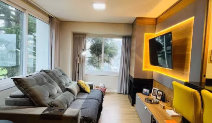 Apartamento de 2 dormitórios sendo 1 suíte, localizado em Canela.