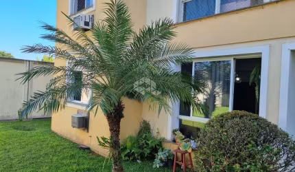 Apartamento térreo com patio, 02 quartos no bairro Mato Grande