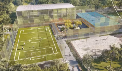 lote em complexo residencial no centro de Nova Santa Rita