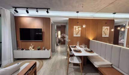 belo apartamento com 2 dormitórios 1 suit, 1 vaga, no Halo Place Life