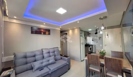 Apartamento 2 dormitórios mobiliado com garagem