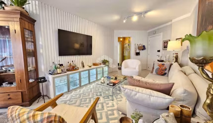 Apartamento  3 dormitórios, sendo um suíte,   mobiliado e decorado, no Centro de Canoas, pode usar FGTS e financiar.