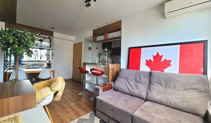 Apartamento 2 quartos, 1 vaga de garagem, mobiliado, bairro Jardim Carvalho em Porto Alegre