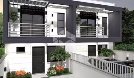 casa/sobrado de 3 dormitórios, sendo 1 suíte, à venda no bairro Igara em Canoas, com pátio na frente e nos fundos. Aceita financiamento FGTS