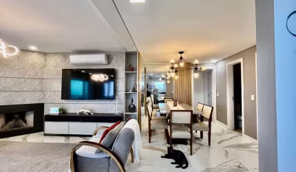 Apartamento  3 suítes semi-mobiliado bairro Moinhos de vento Canoas