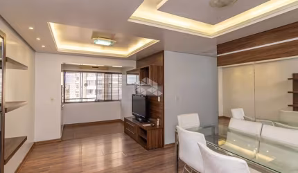 Apartamento no Centro de Canoas, semi-mobiliado com 3 dormitórios, sendo 1 suíte, sacada com churrasqueira,. Aceita Financiameto e FGTS