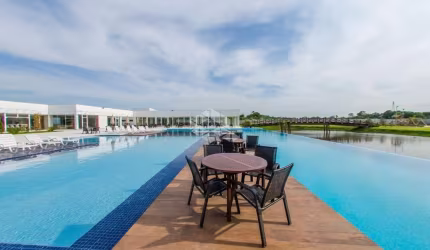 Terreno com 420m² privativos, Condomínio  Reservas  do Lago, Nova Santa Rita