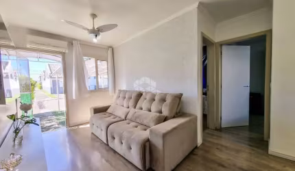 Casa em condomínio fechado, 2 dormitórios e 2 vagas de garagem no bairro São Luis em Canoas RS