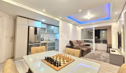 Apartamento 3 dormitorios totalmente mobiliado no Centro de Canoas