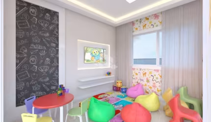 Apartamento decorado  alto padão, com 3 dormitórios, sendo uma suíte, vaga dupla, no Centro de Canoas - Aceita Financiamento.